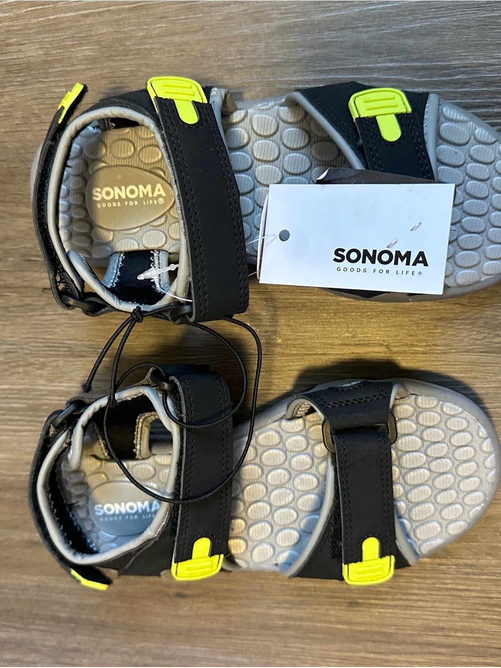 SONOMA Kids Black Sandals size 13